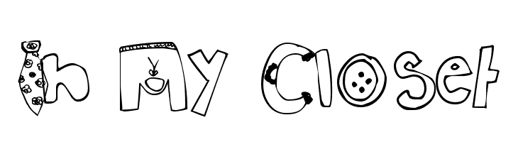 In My Closet  font caratteri gratis