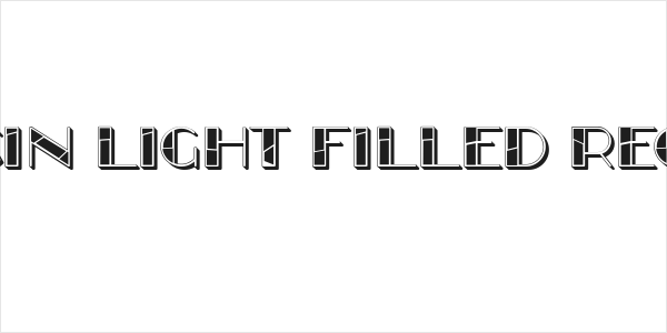 In Resin Light Filled Regular Logo