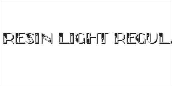 In Resin Light Regular Logo