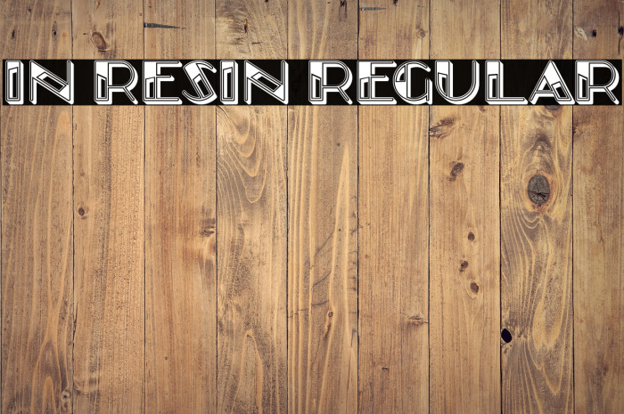 In Resin Regular Example 1