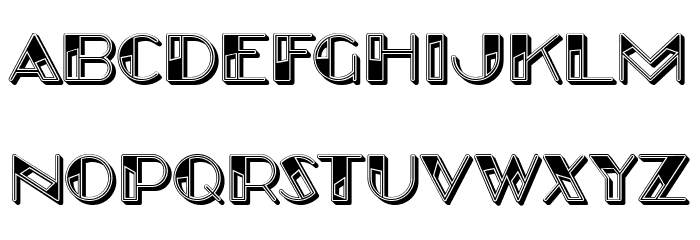 In Resin Regular Font LOWERCASE