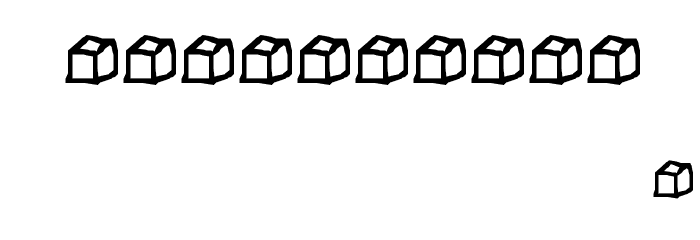 In The Flesh Font OTHER CHARS