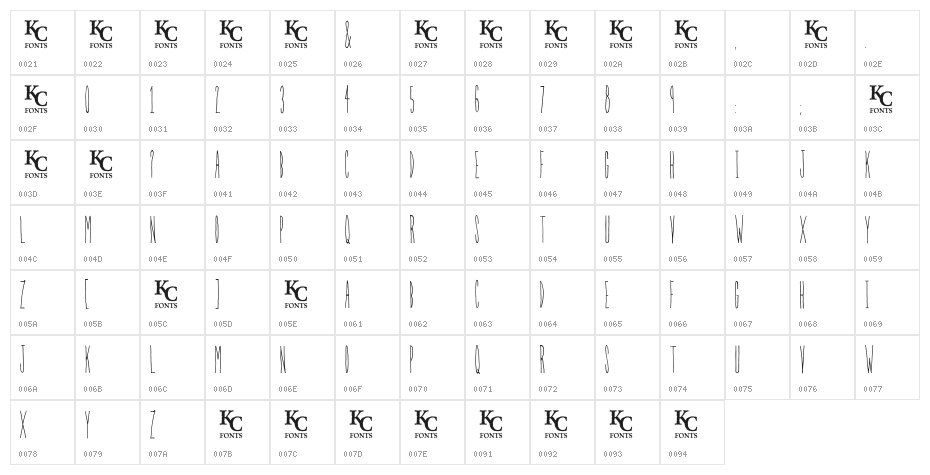 In The Garden Character Map