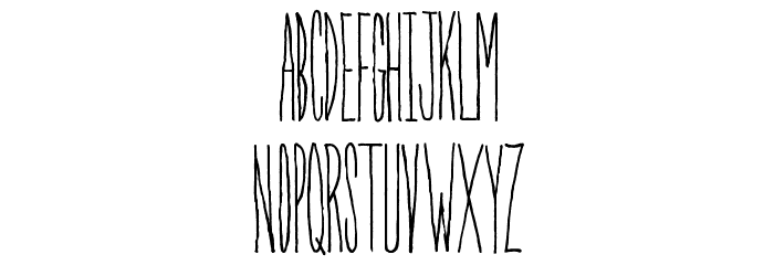 In The Garden Font LOWERCASE
