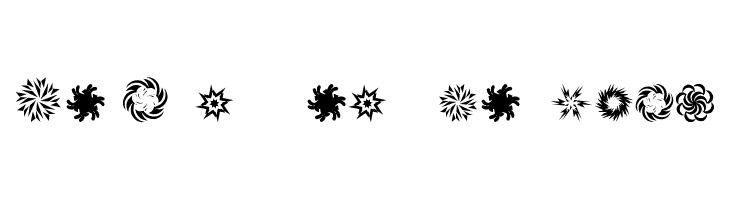 In The Zone Dingbats Font