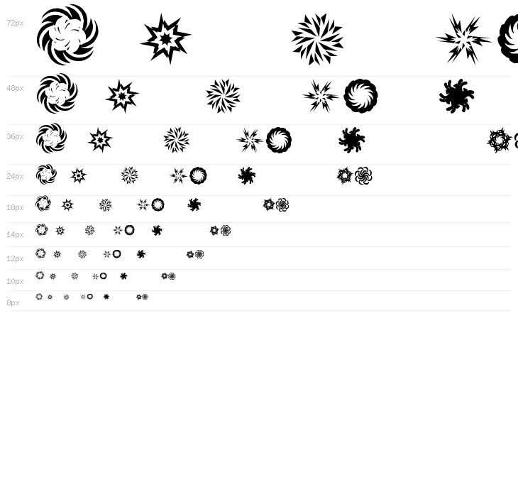 In The Zone Dingbats Waterfall