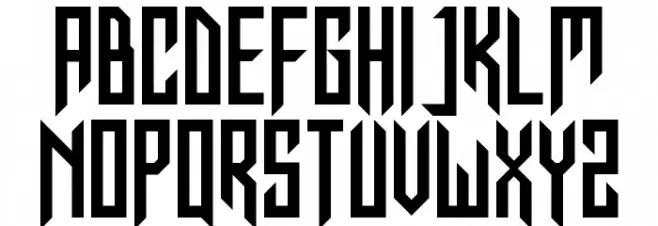 In for The Kill [caps] Regular Schriftart Groß