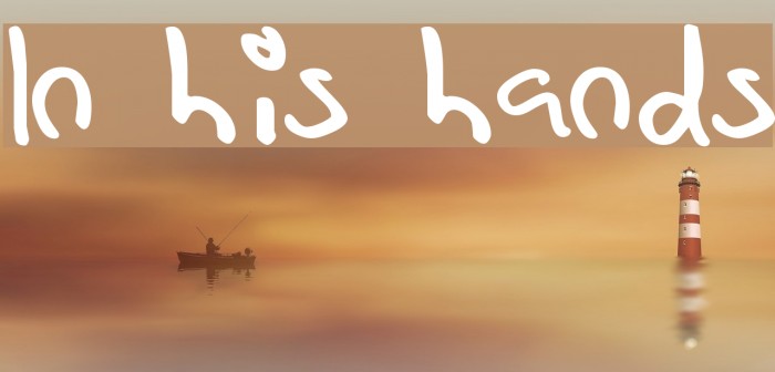 In his hands Font examples