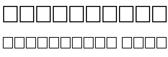 In-n-Out Font OTHER CHARS