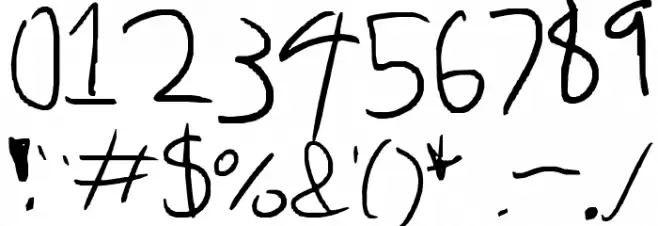 InBetween Font OTHER CHARS