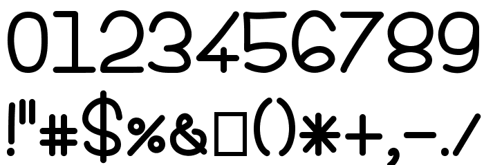 InFormal Style Regular Font OTHER CHARS