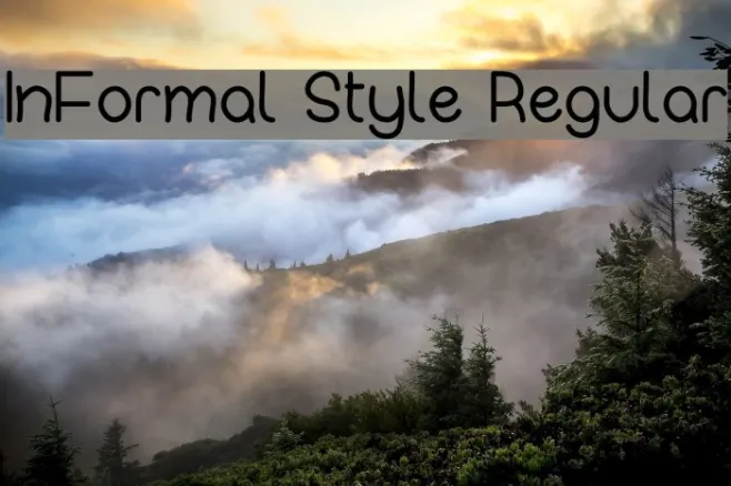 InFormal Style Regular Example 1