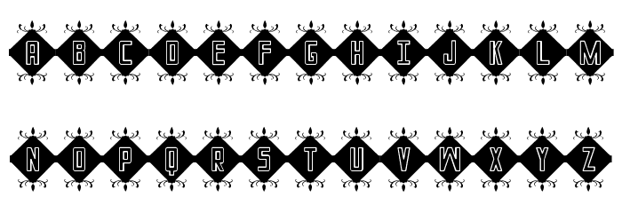 InIcIaLeS St Font LOWERCASE