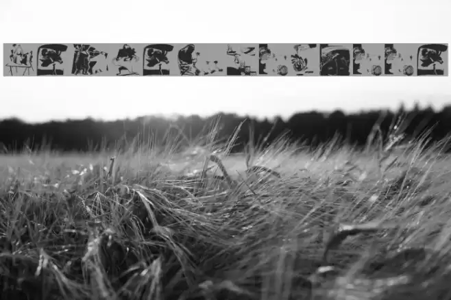 InLandBetween Font examples