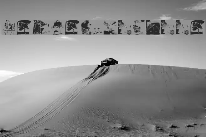 InLandBetween Font examples