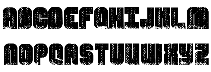 InMetroCaves-Regular Font LOWERCASE