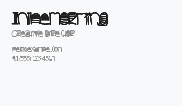 InTheMorming Business Card