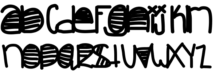 InTheMorming Font LOWERCASE