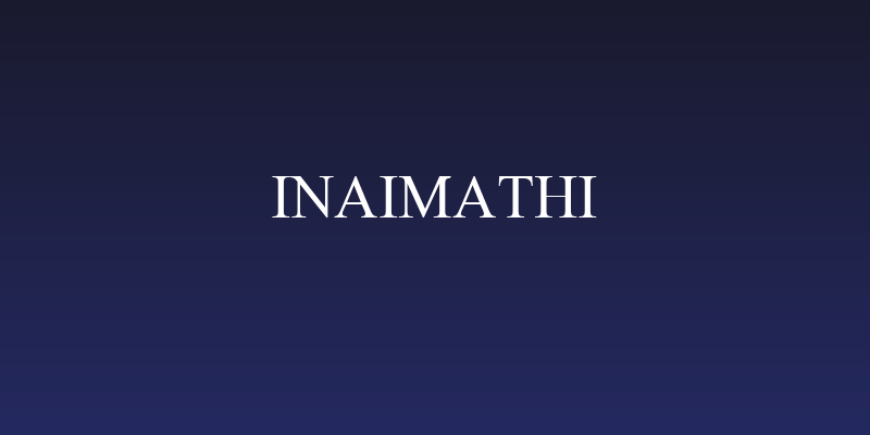 InaiMathi Social Header