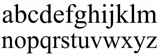 InaiMathi 字体 小写