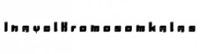 InavelKromosomkalas  Descarca Fonturi Gratis