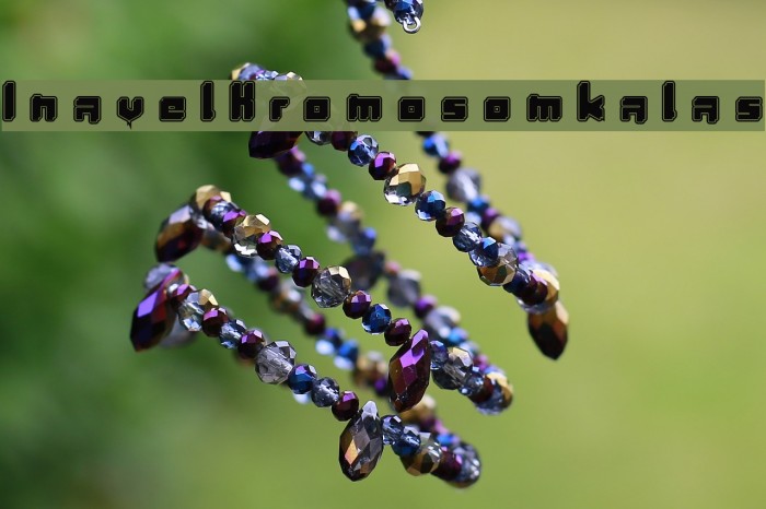InavelKromosomkalas Font examples