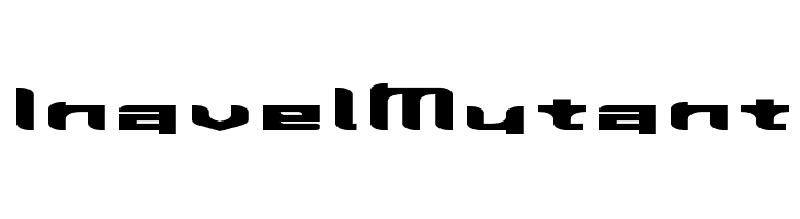 InavelMutant  Скачать бесплатные шрифты