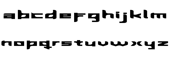InavelMutant Font LOWERCASE