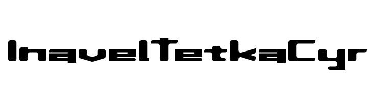InavelTetkaCyr Font