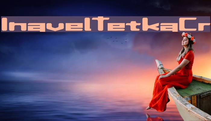 InavelTetkaCyr Font examples