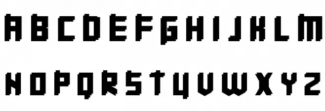 InavelTjockaSläkten Шрифта ВЕРХНИЙ