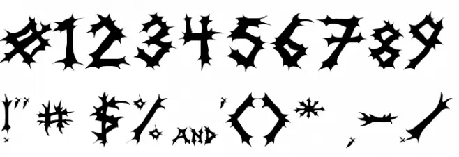 Incantation Caratteri ALTRI CARATTERI