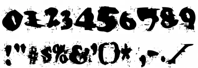 IncantationOne Font OTHER CHARS