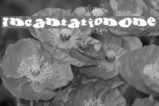 IncantationOne Font examples