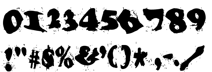 IncantationTwo Font OTHER CHARS