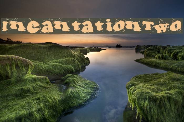IncantationTwo Font examples