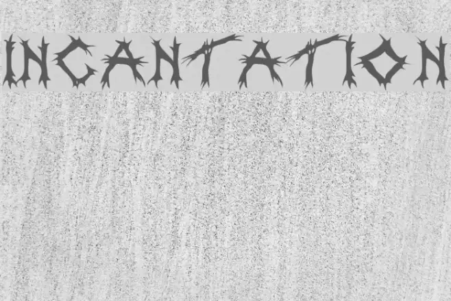 Incantation Caratteri examples