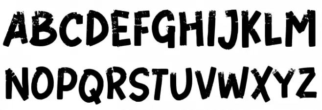 Incar Schriftart Groß