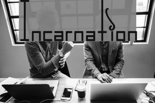 Incarnation फ़ॉन्ट examples