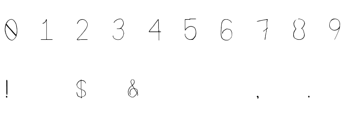 Incense&Peppermints_TWO Font OTHER CHARS