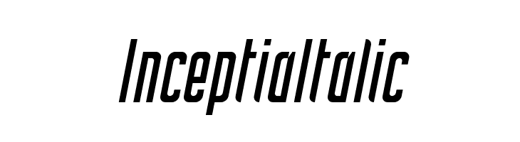Inceptia Italic  Fuentes Gratis Descargar