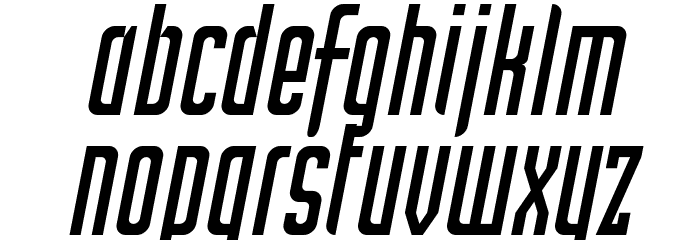 Inceptia Italic Font LOWERCASE