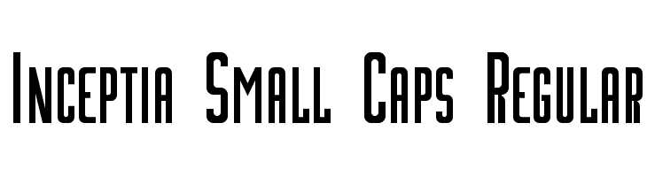 Inceptia Small Caps Regular Font