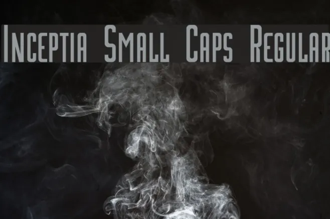 Inceptia Small Caps Regular Example 2