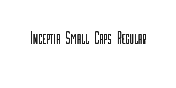 Inceptia Small Caps Regular Logo