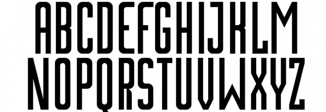 Inceptia خط أحرف كبيرة