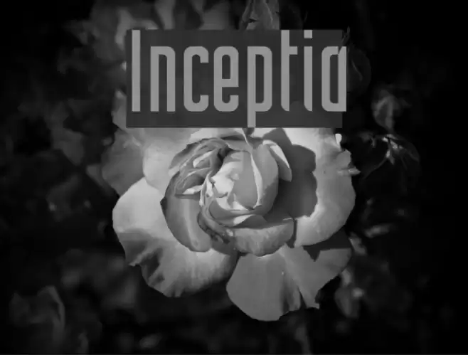 Inceptia Font examples