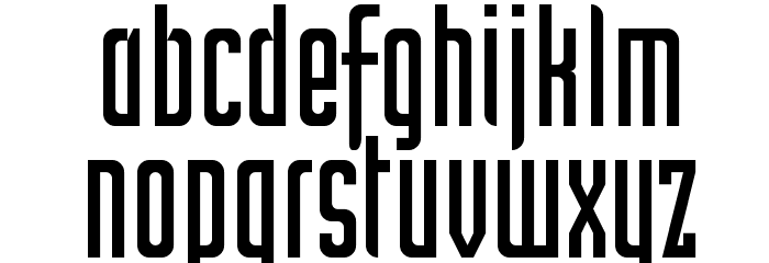 Inceptia Font LOWERCASE