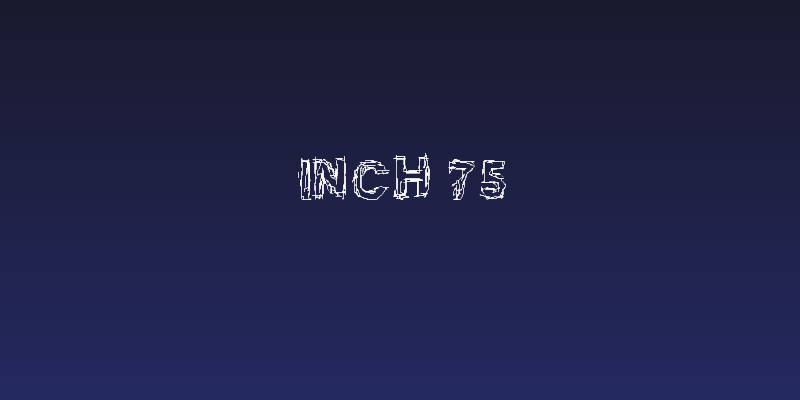 Inch 75 Social Header