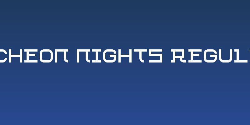 Incheon Nights Regular Social Header